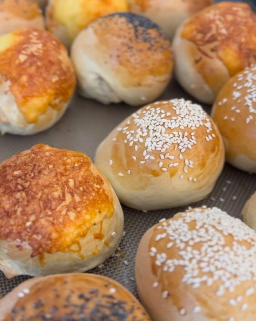 Cheesy Parmesan Dinner Rolls