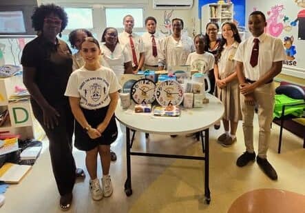 Students Donate Essential Items to Sir Lester Bird Medical Centre Paediatric Ward
