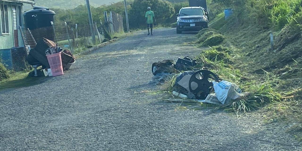 PHOTOS: Drain, Waterway and Roadside Cleaning Continues in Cashew Hill