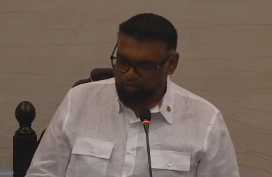 Guyana president says SIDS must be given a seat at the table to discuss impact of climate change