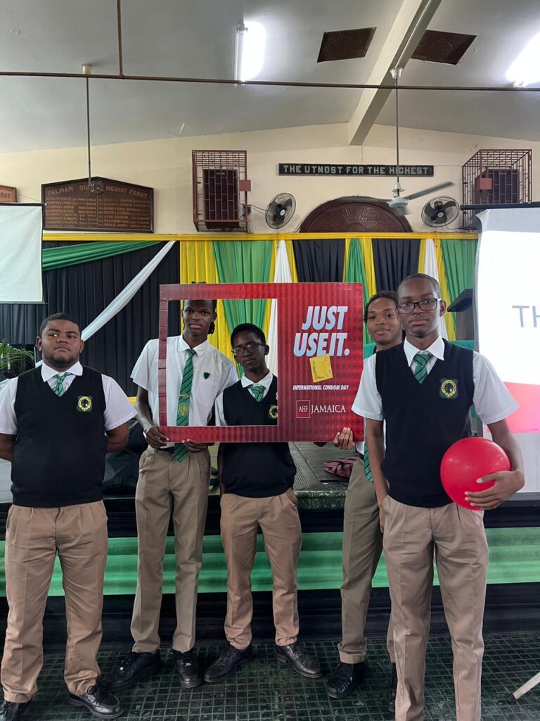 AHF Jamaica champions youth sexual health ahead of International Condom Day 2026