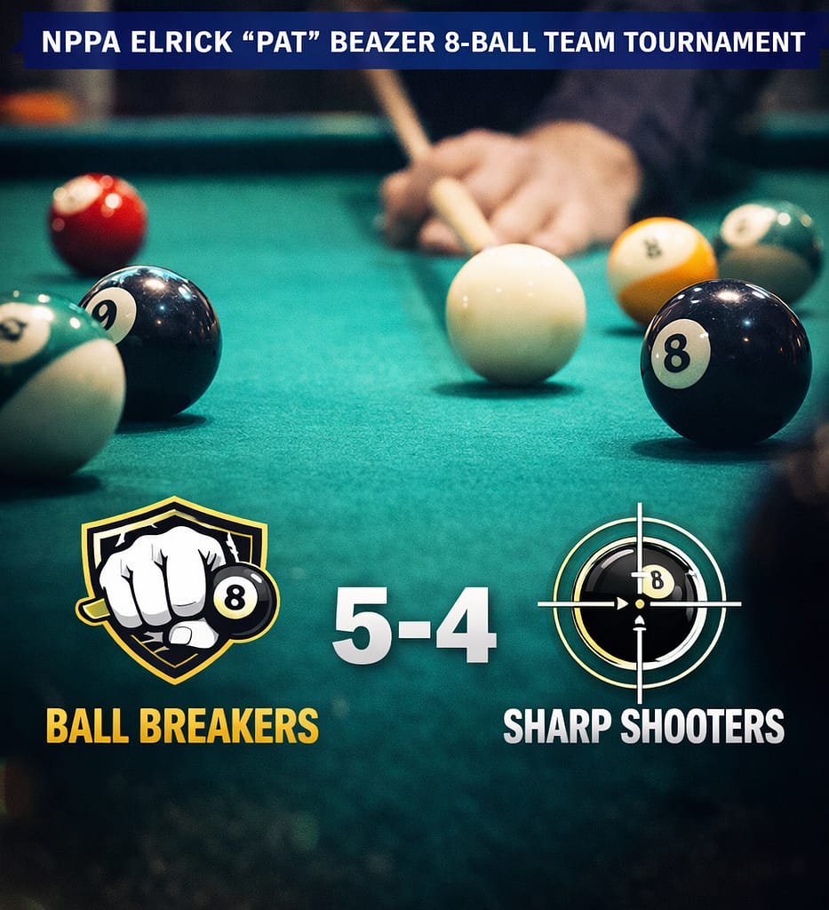 Ball Breakers Grind Out Thrilling 5–4 Win Over Sharp Shooters To Open Nppa 2026