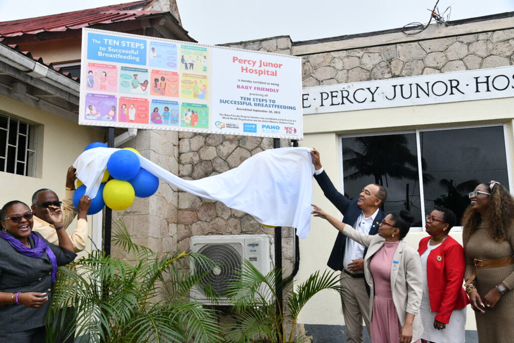 Percy Junor Hospital becomes 12th baby-friendly certified institution