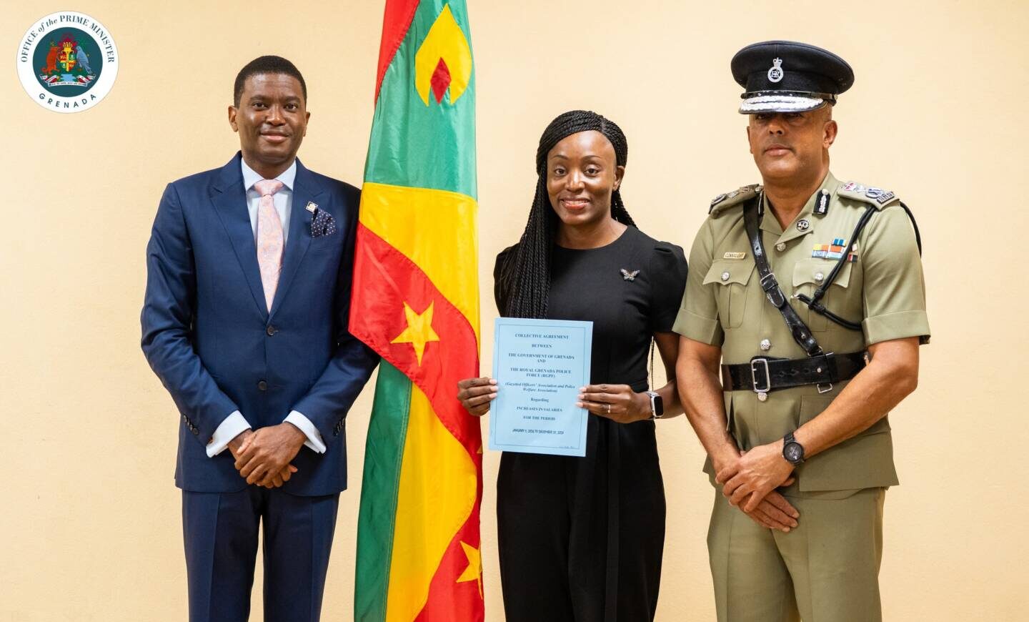 Landmark 3-year salary agreement with police and prison services