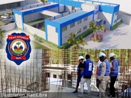 PNH : Miragoâne, Monitoring of the construction of the future Nippes departmental police station (video)