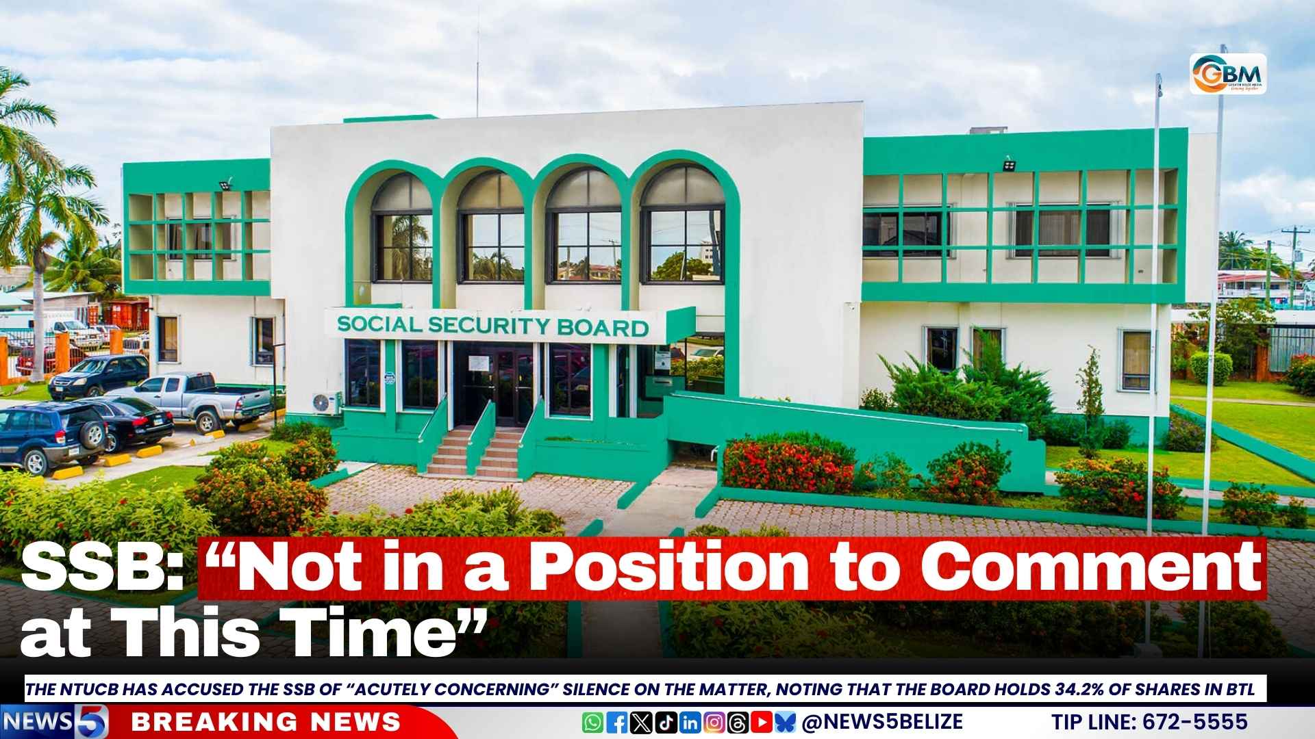 SSB: “Not in a Position to Comment at This Time”