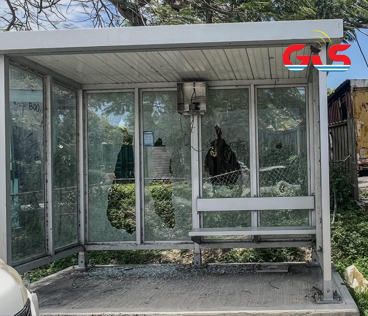 Officials Condemn Vandalism of Bus Shelters and Urge Tougher Action