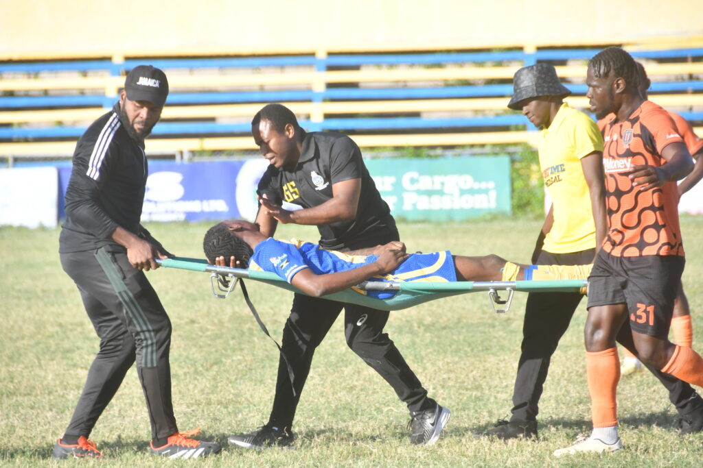 Harbour View player taken to hospital after head injury in Tivoli Gardens clash