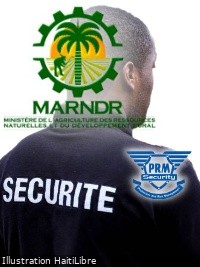 Security : Certified security agents at the Ministry of Agriculture