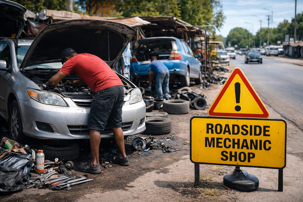 Officials call for relocation of roadside mechanic shops (+VIDEO)