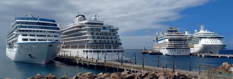 St Kitts welcomes three scheduled and one unscheduled cruise ship on Tuesday – WIC News