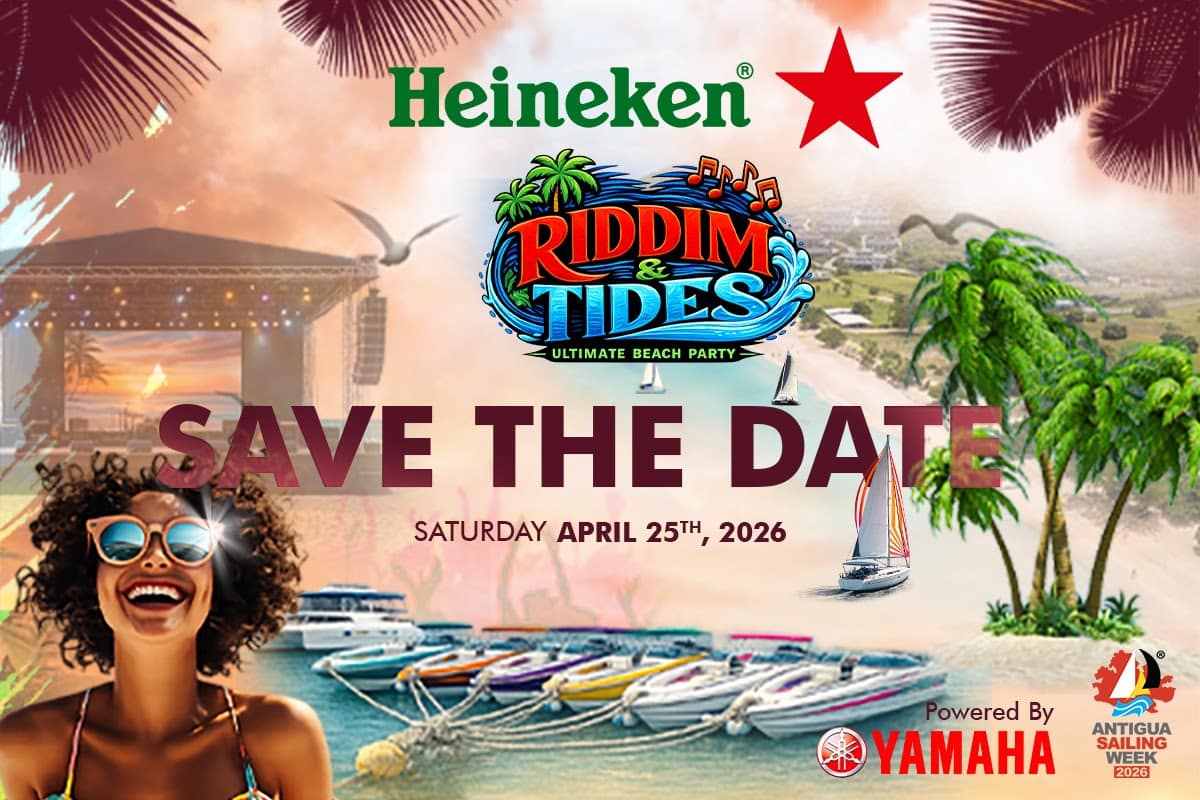 Best of Antigua Sailing Week’s 2026 Beach Festivities – Join the Riddim & Tides Celebration at Ffryes Beach!