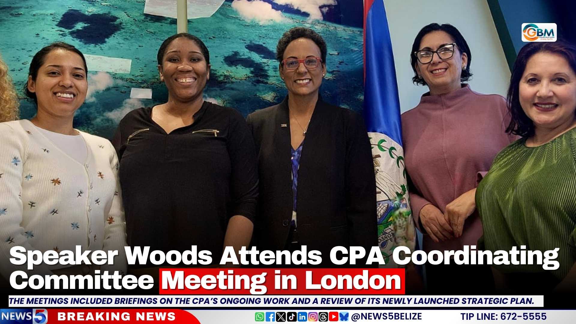 Speaker Woods Attends CPA Coordinating Committee Meeting in London