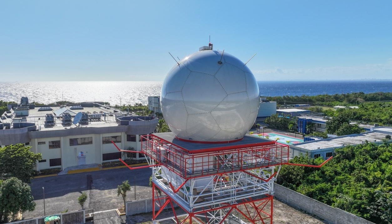 Dominican Republic completes nationwide Doppler radar coverage with new installation in Santo Domingo