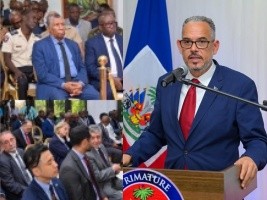 Politic : Presentation of the «National Pact for Stability and the Organization of Elections» (video)