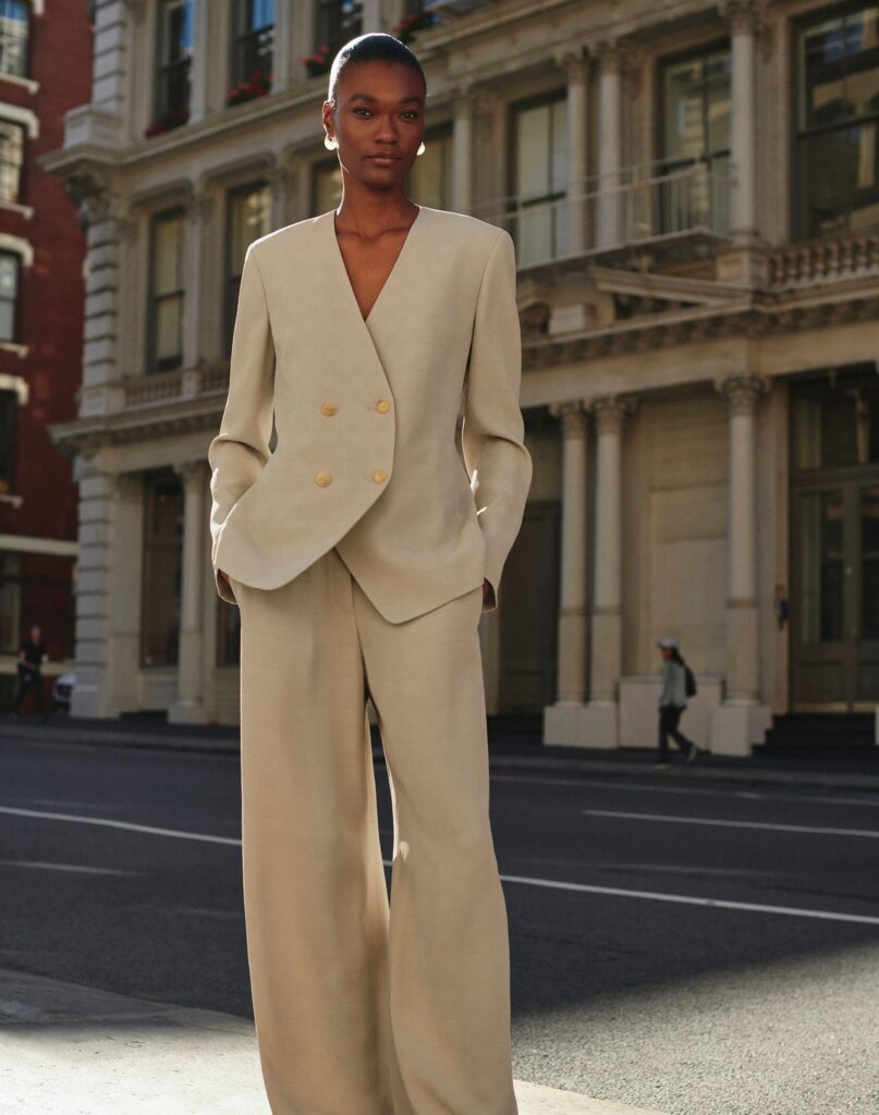 SAINT International’s Naki Depass books Lafayette 148’s Spring 2026 campaign