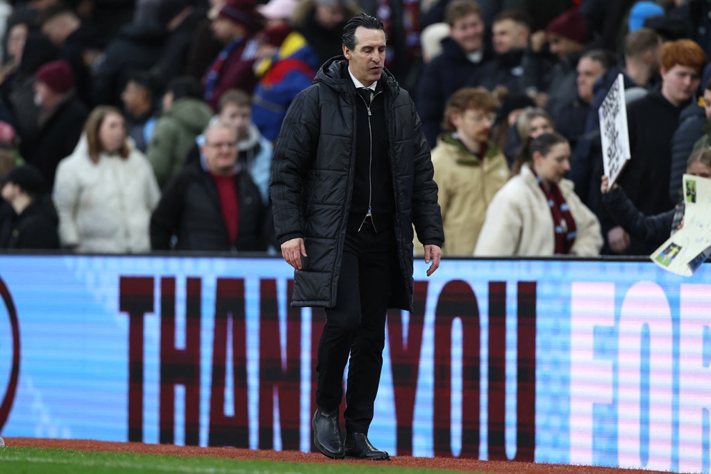 Emery riled by ‘unfair’ VAR call as Villa’s title hopes fade