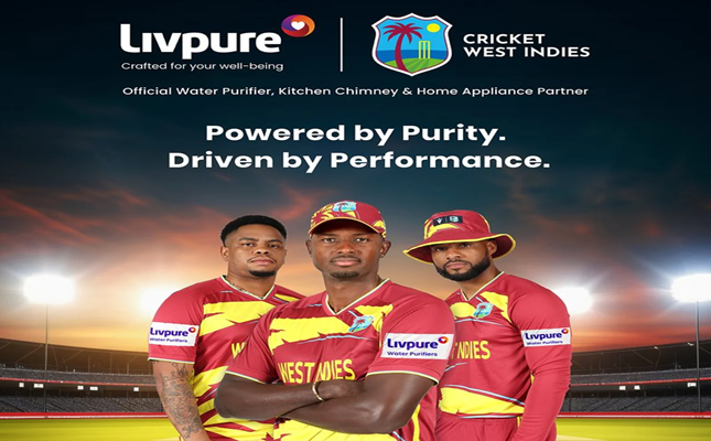 Cricket West Indies Welcomes Livpure as Official Jersey Sponsor for West Indies Men