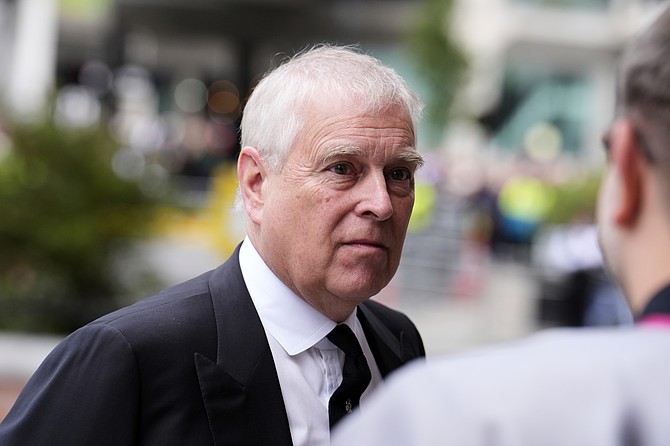 UK’s former Prince Andrew arrested
