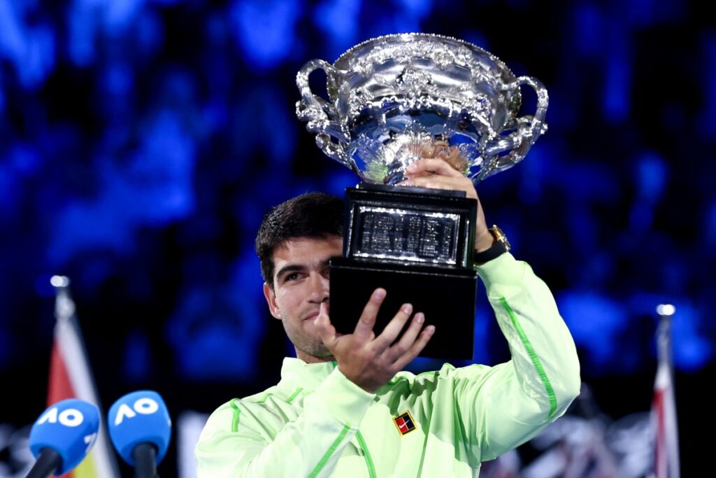 Alcaraz sweeps past Djokovic to win ‘dream’ Australian Open