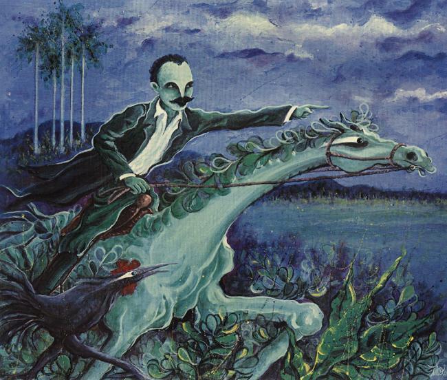 As in the liberating wilderness: Independence or Death!