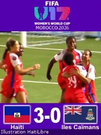 U-17 World Cup 2026 Qualifier : 3rd victory, our Grenadières dominate the Cayman Islands [3-0]