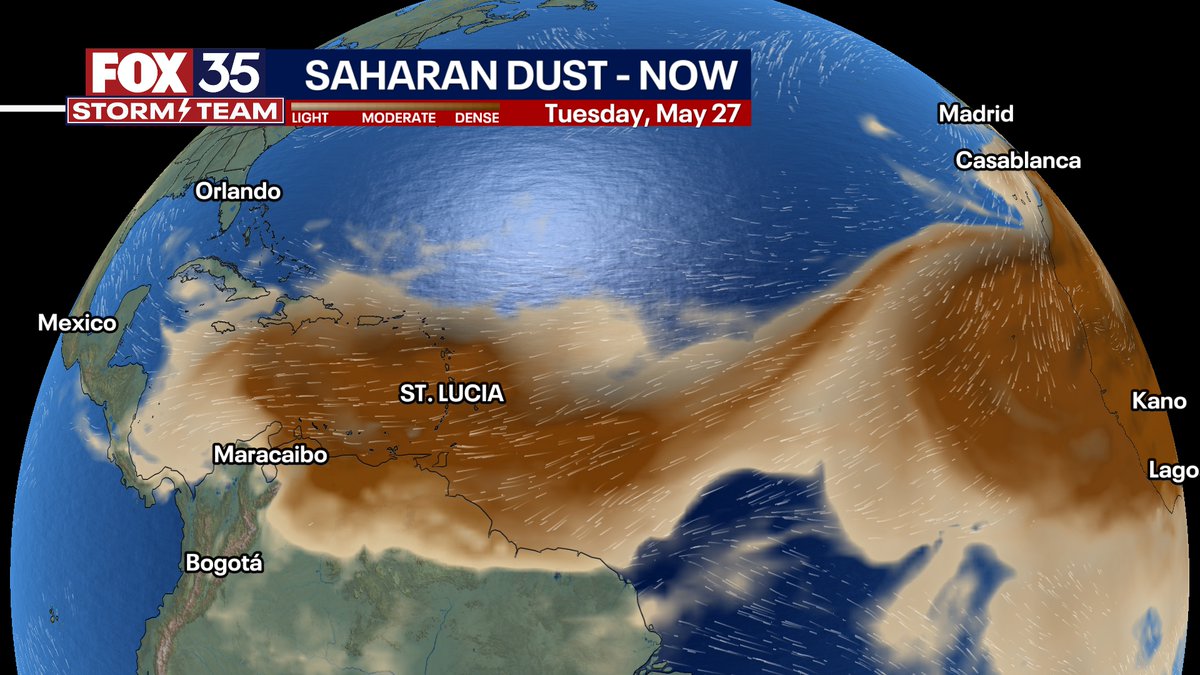 Saint Lucia braces for Saharan dust plume