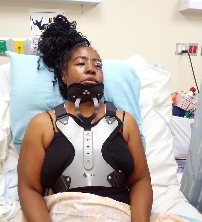 Broken neck suffered in illegal ‘Uber’ ride