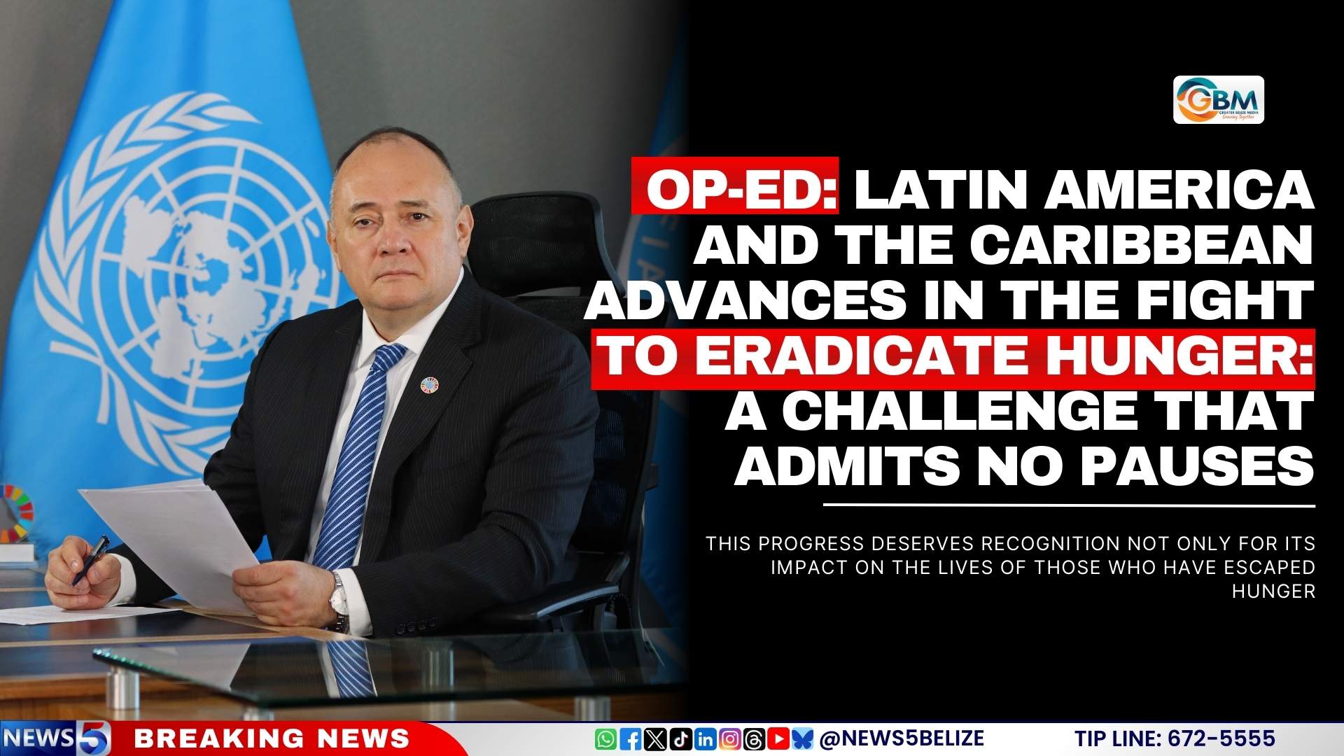 Op-ed: Latin America and the Caribbean advances in the fight to eradicate hunger: a challenge that admits no pauses