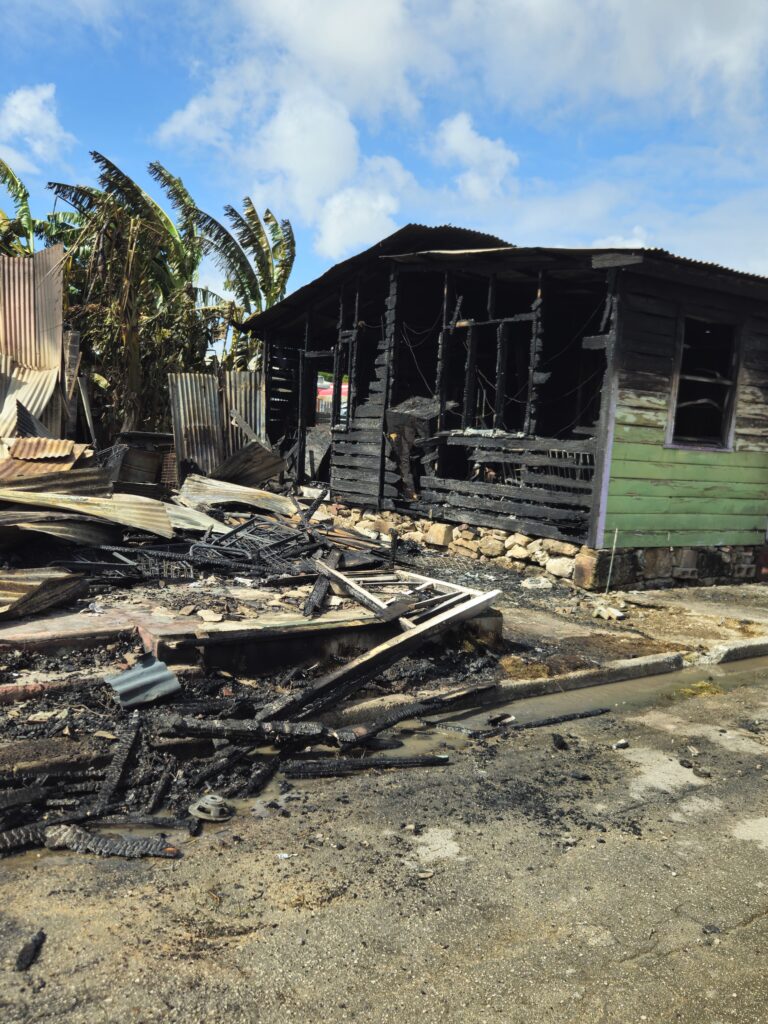 Two homeless as fire guts Farnum Land homes