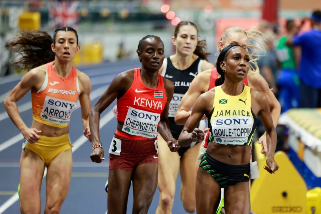 Goule-Toppin into semis of women’s 800m at World Athletics Indoor Championships