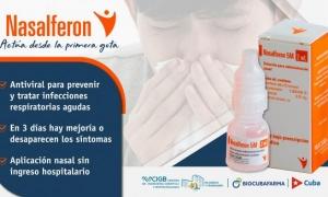 Nasalferon granted sanitary registration for the treatment of acute respiratory infections