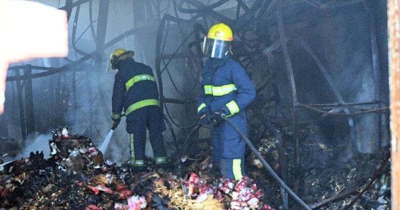 No cause as yet for fire, says Labour Minister