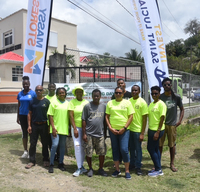 Anse La Raye e-waste drive collects 500 pounds of electronics