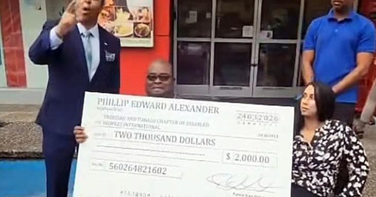 Phillip apologises, donates ‘fine’