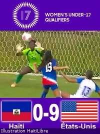 U-17 WC Morocco 2026 Qualifications : Our Grenadières humiliated by the United States [0-9] (video)