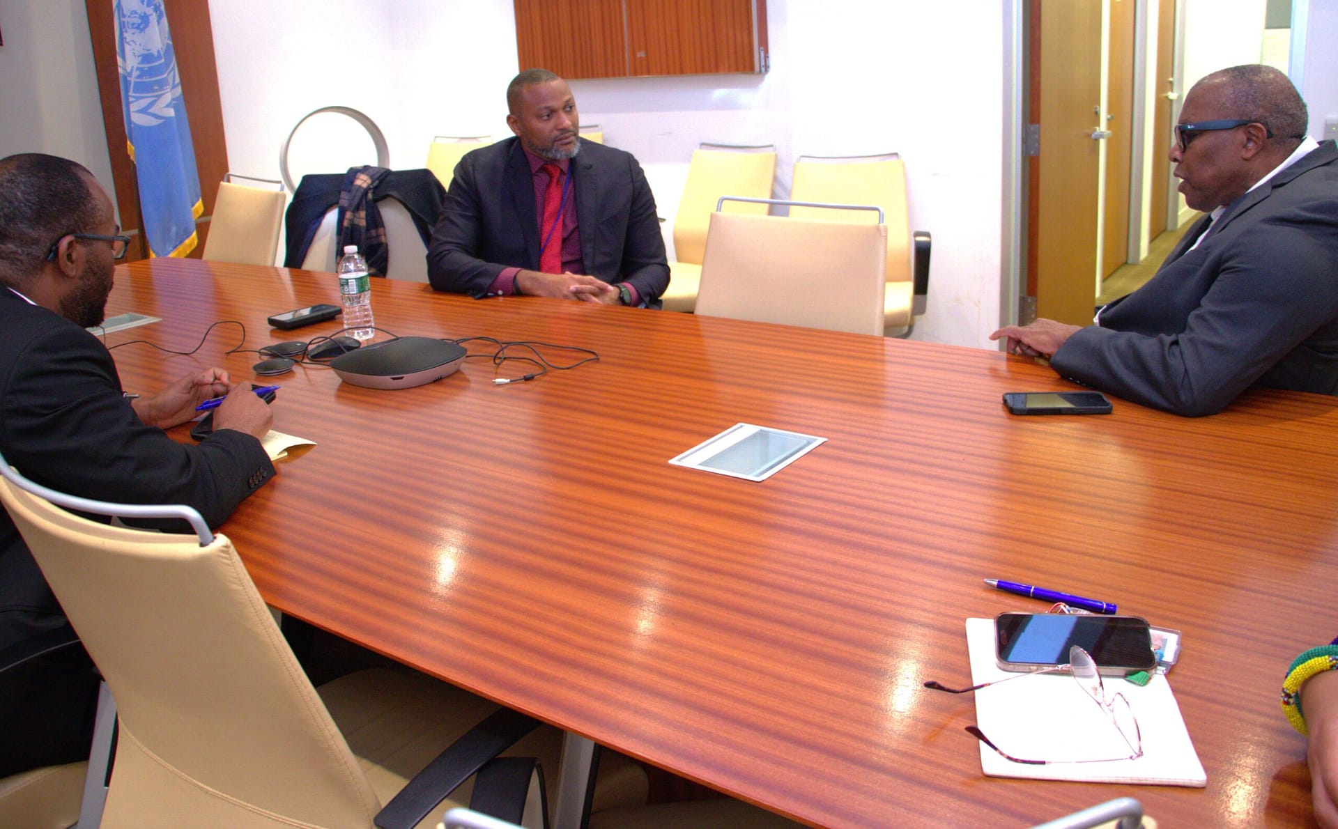 Director of National Statistics Bureau Statchel Edwards participates in key UN meeting on strengthening Data Systems for SIDS