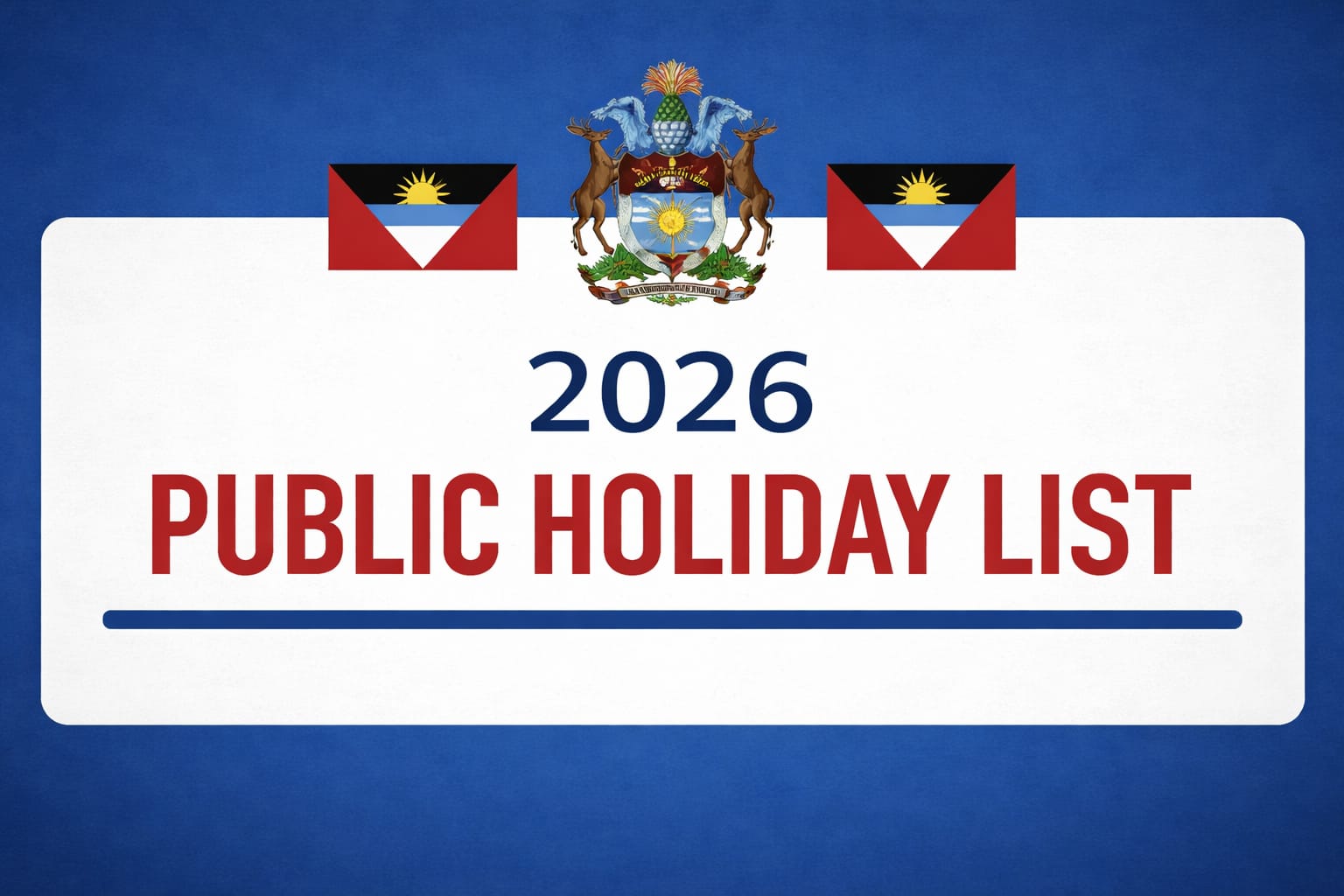 Labour Department Corrects 2026 Public Holiday List, Updates National Day of Prayer Date