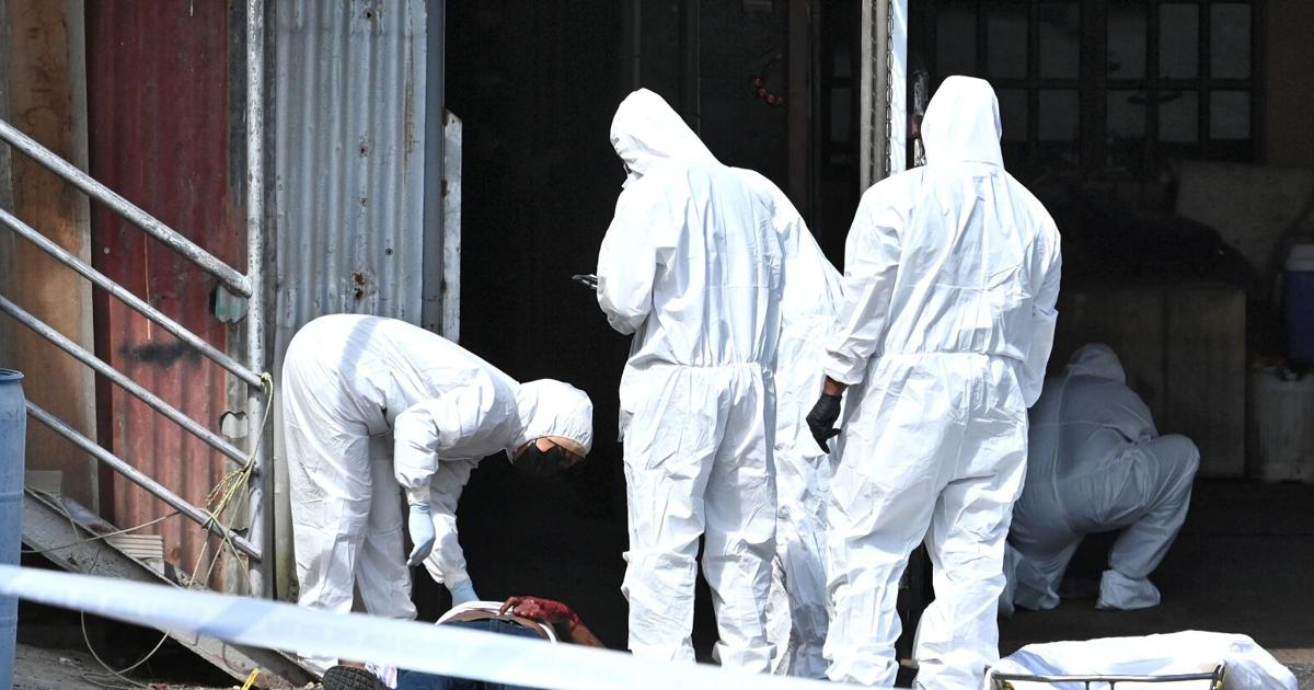 Ankle-monitored accused gunned down near home