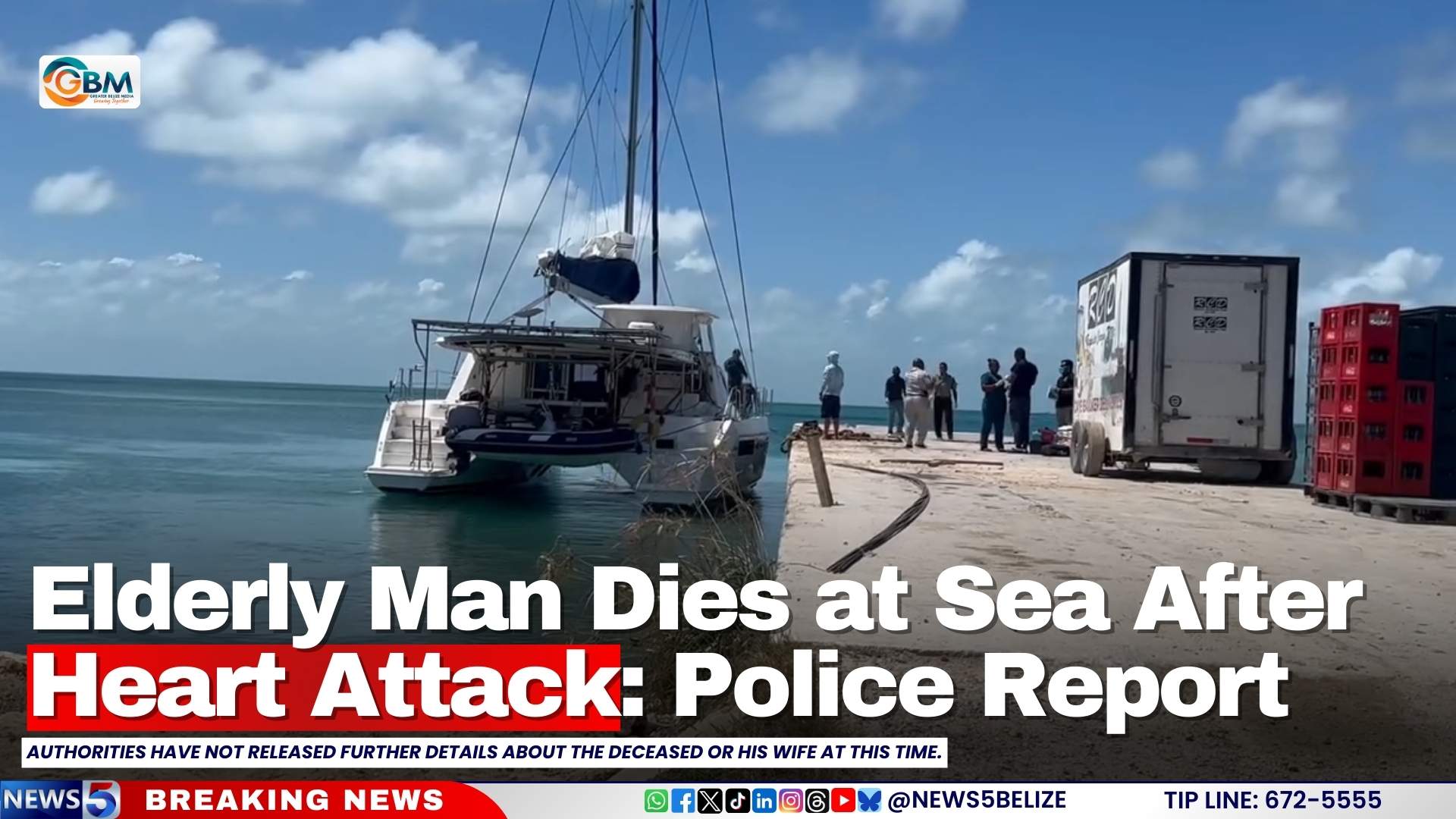 Elderly Man Dies at Sea After Heart Attack: Police Report