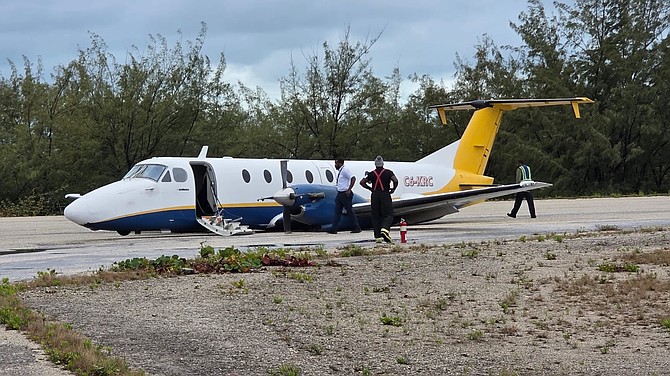 Passengers recount scary belly landing at Eleuthera airport