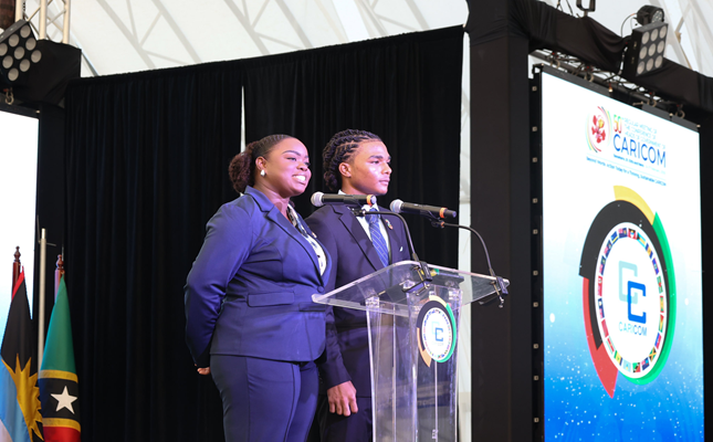 Youth Ambassadors Call for Bold Action at CARICOM’s 50th Heads of Government Meeting