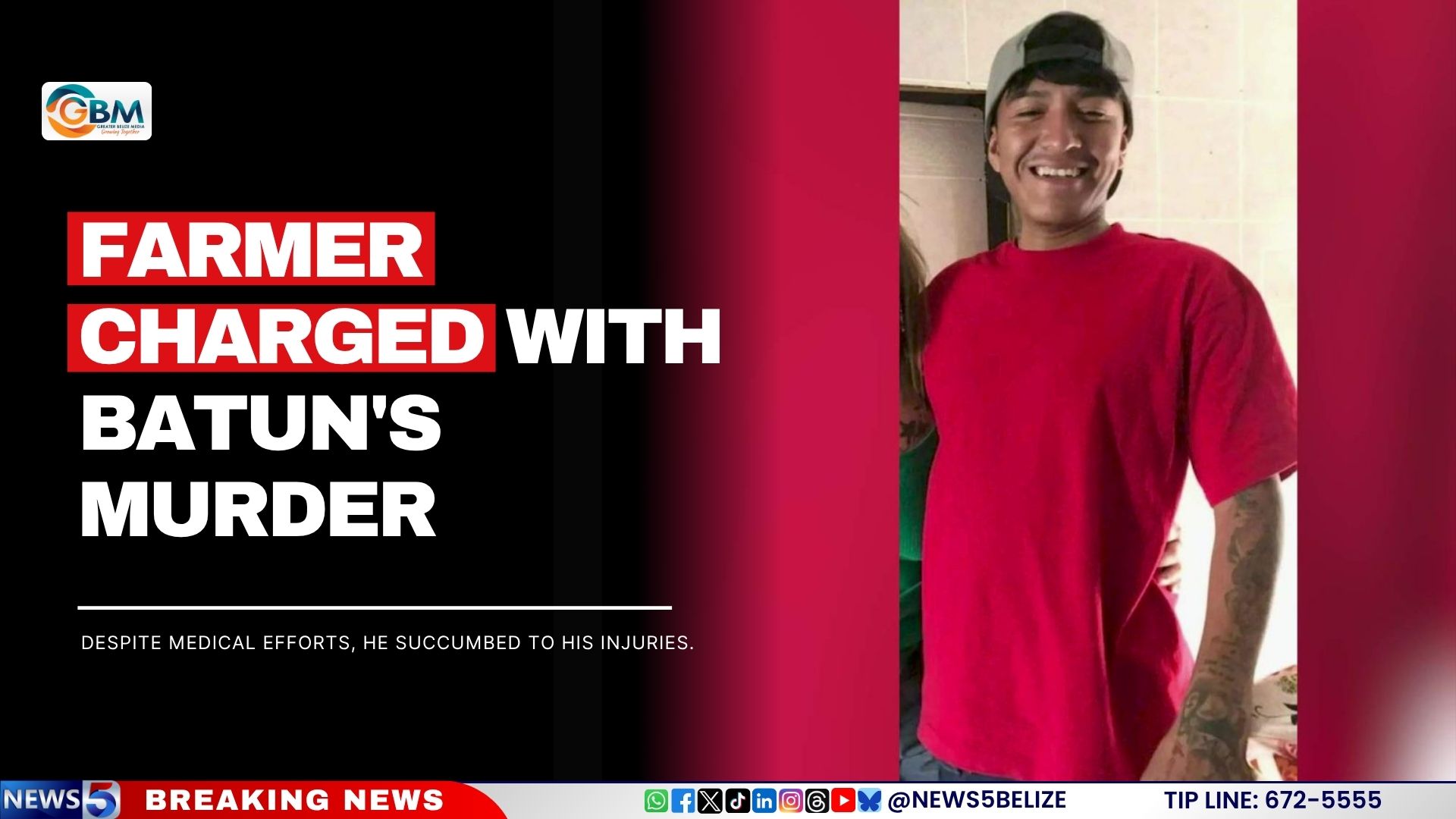 Farmer Charged with Batun’s Murder