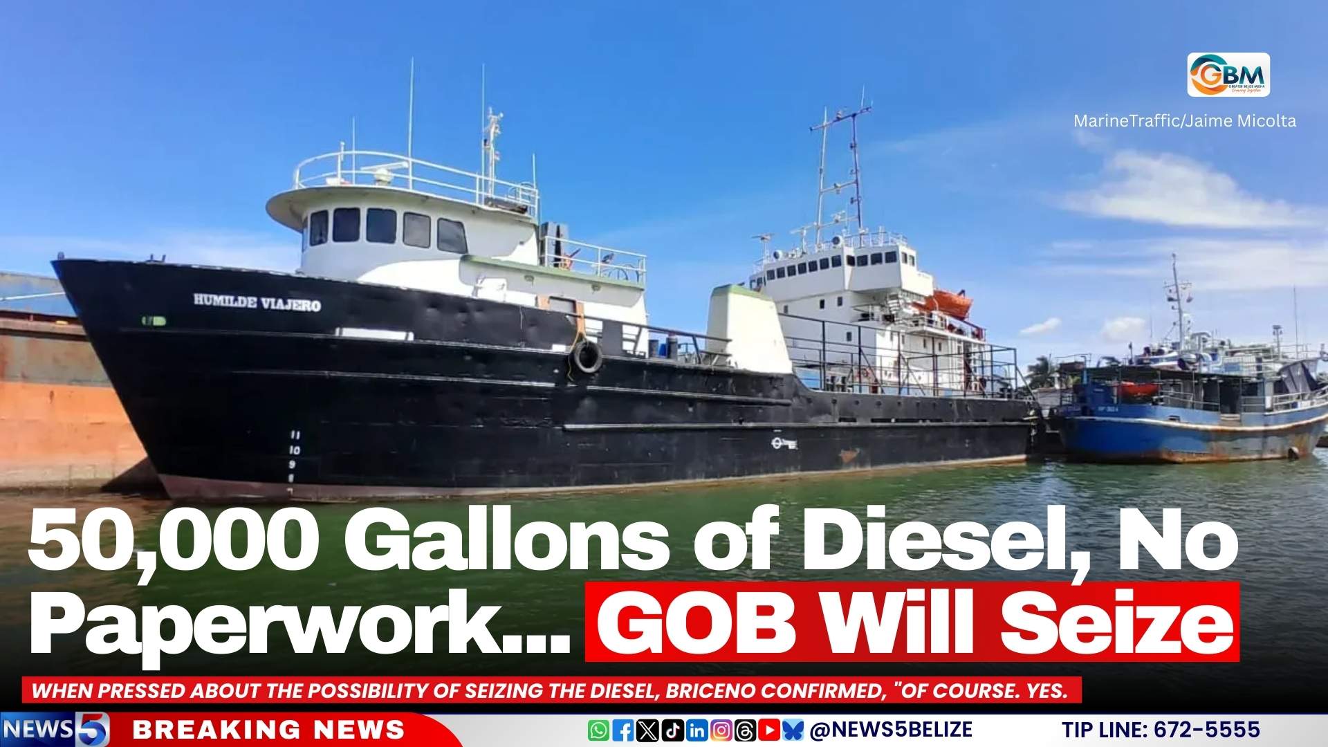 50,000 Gallons of Diesel, No Paperwork…GOB Will Seize