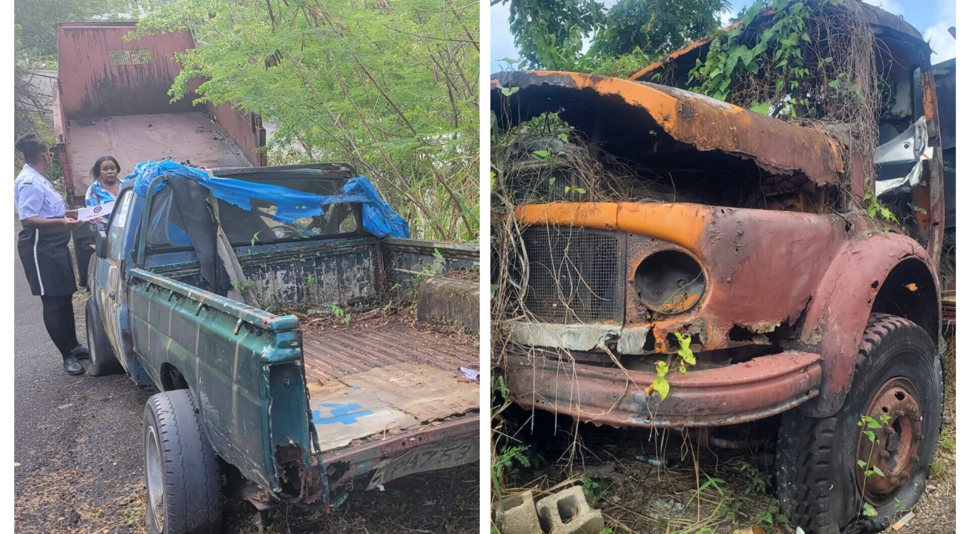 Police: Action required on derelict vehicles tagged for removal in Canefield area