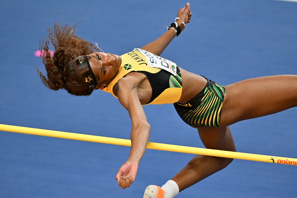 Distin finishes10th in women’s high jump at World Indoors