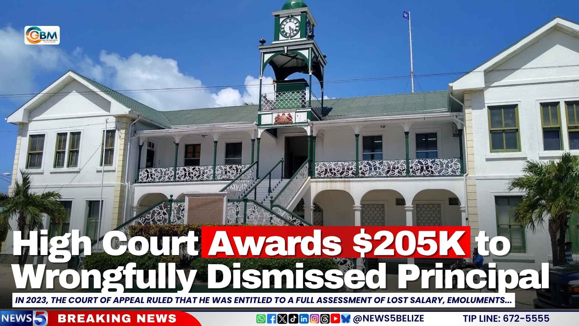 High Court Awards $205K to Wrongfully Dismissed Principal
