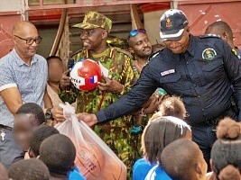 Gang Supression Force brings smiles back to children’s faces