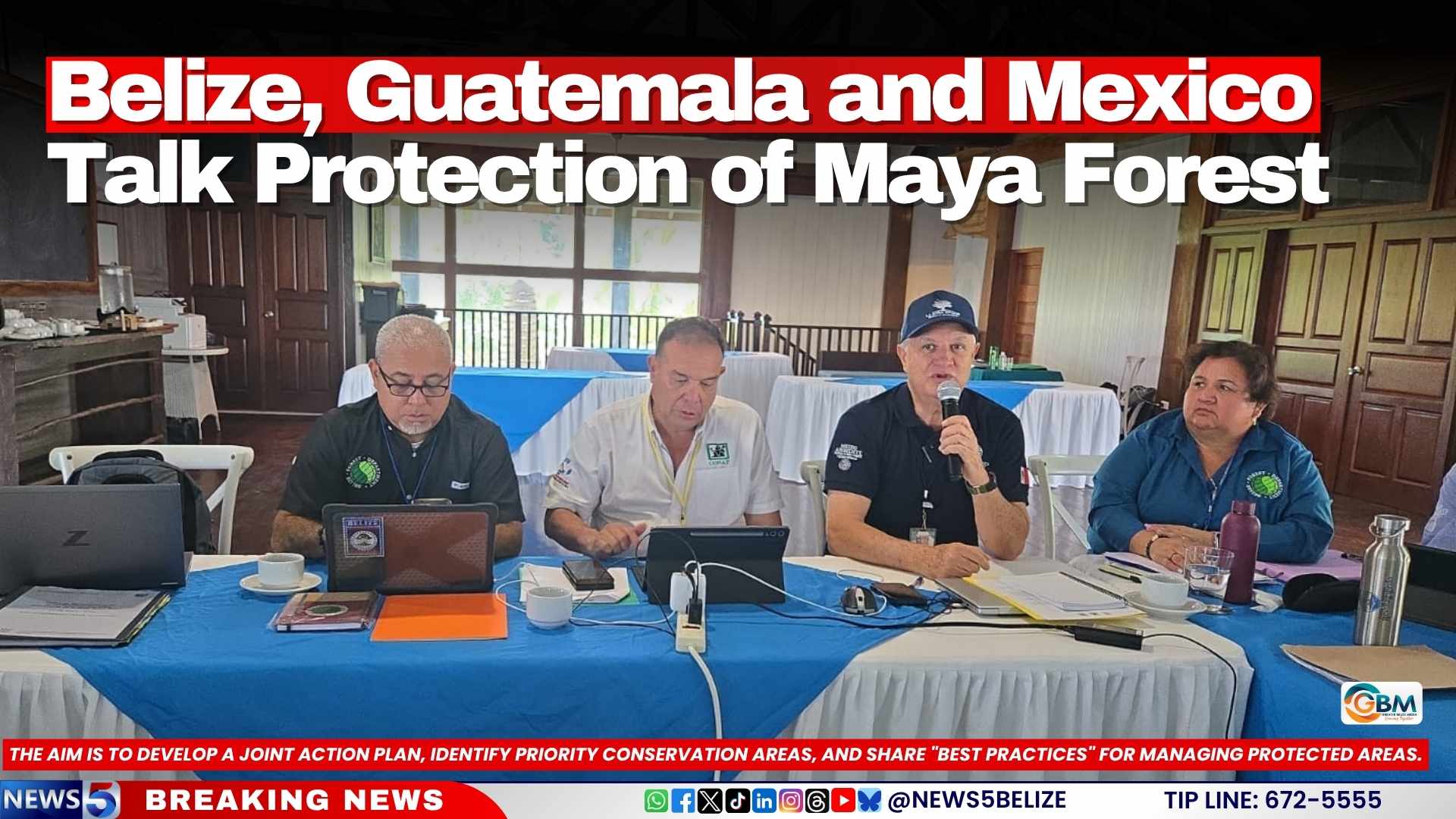 Belize, Guatemala and Mexico Talk Protection of Maya Forest