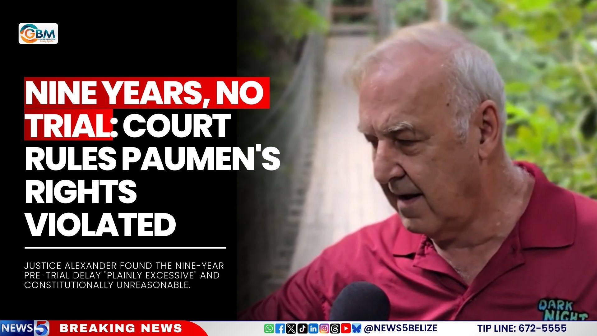 Nine Years, No Trial: Court Rules Paumen’s Rights Violated